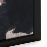 Earthen Harmony Abstracts - Bold Black & Brown Abstract Wall Art