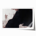 Earthen Harmony Abstracts - Bold Black & Brown Abstract Wall Art
