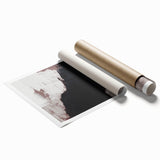 Earthen Harmony Abstracts - Bold Black & Brown Abstract Wall Art