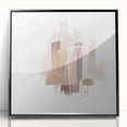 Contemporary Geometric Wall Decor – Minimalist Abstract Canvas Print