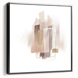Contemporary Geometric Wall Decor – Minimalist Abstract Canvas Print