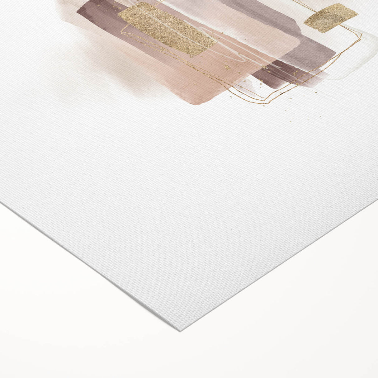 Contemporary Geometric Wall Decor – Minimalist Abstract Canvas Print