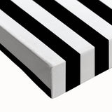 Modern Geometric Abstract Wall Art - Black and White Line Art