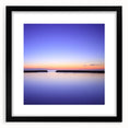 Serene Sunset Wall Art – Tranquil Seascape Horizon Print