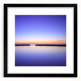 Serene Sunset Wall Art – Tranquil Seascape Horizon Print