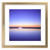Serene Sunset Wall Art – Tranquil Seascape Horizon Print