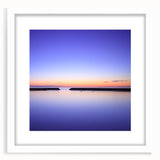 Serene Sunset Wall Art – Tranquil Seascape Horizon Print