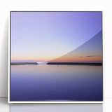 Serene Sunset Wall Art – Tranquil Seascape Horizon Print