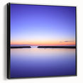 Serene Sunset Wall Art – Tranquil Seascape Horizon Print