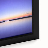 Serene Sunset Wall Art – Tranquil Seascape Horizon Print