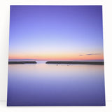 Serene Sunset Wall Art – Tranquil Seascape Horizon Print