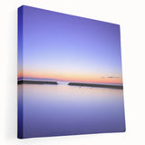 Serene Sunset Wall Art – Tranquil Seascape Horizon Print