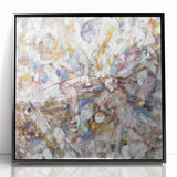 Modern Abstract Canvas Prints – Multicolor Floral-Inspired Artwork