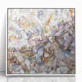 Modern Abstract Canvas Prints – Multicolor Floral-Inspired Artwork