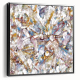 Modern Abstract Canvas Prints – Multicolor Floral-Inspired Artwork