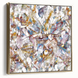 Modern Abstract Canvas Prints – Multicolor Floral-Inspired Artwork