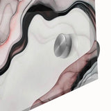 Fluid Abstract Wall Art - Contemporary Fluid Art Pieces in Blue & Gold