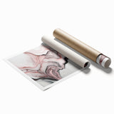 Fluid Abstract Wall Art - Contemporary Fluid Art Pieces in Blue & Gold