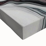 Fluid Abstract Wall Art - Contemporary Fluid Art Pieces in Blue & Gold