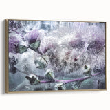Frozen Botanical Elegance - Fine Art Photography Canvas Prints