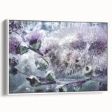 Frozen Botanical Elegance - Fine Art Photography Canvas Prints