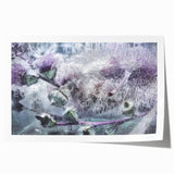 Frozen Botanical Elegance - Fine Art Photography Canvas Prints