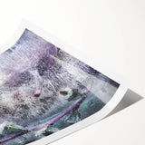 Frozen Botanical Elegance - Fine Art Photography Canvas Prints