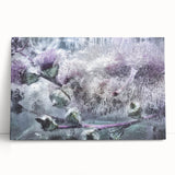 Frozen Botanical Elegance - Fine Art Photography Canvas Prints
