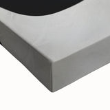 Geometric Minimalist Abstract Wall Art – Bold Black Organic Shapes