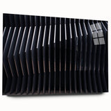 Urban Architectural Wall Art – Modern Geometric Cityscape Print