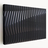 Urban Architectural Wall Art – Modern Geometric Cityscape Print