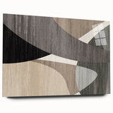 Curved Essence – Modern Abstract Art from Earthen Harmony Abstracts