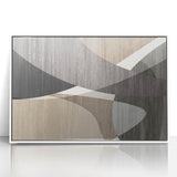 Curved Essence – Modern Abstract Art from Earthen Harmony Abstracts