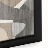 Curved Essence – Modern Abstract Art from Earthen Harmony Abstracts