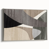 Curved Essence – Modern Abstract Art from Earthen Harmony Abstracts