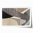 Curved Essence – Modern Abstract Art from Earthen Harmony Abstracts