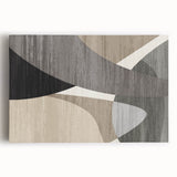 Curved Essence – Modern Abstract Art from Earthen Harmony Abstracts