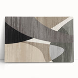 Curved Essence – Modern Abstract Art from Earthen Harmony Abstracts