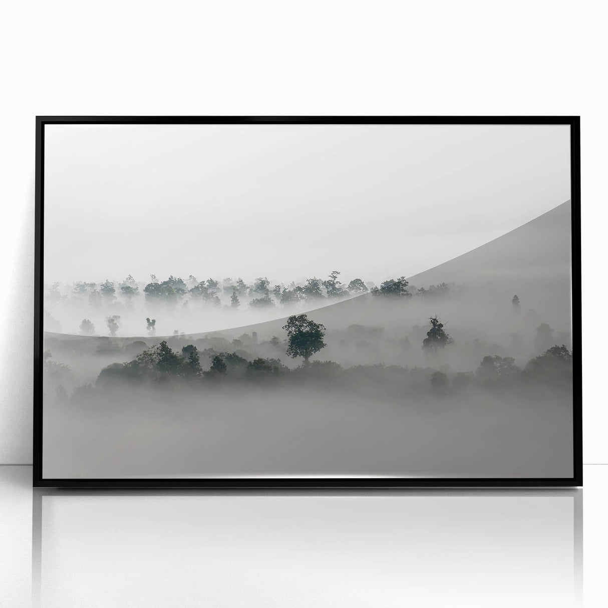 Mystical Foggy Forest - Fine Art Photography Wall Decor