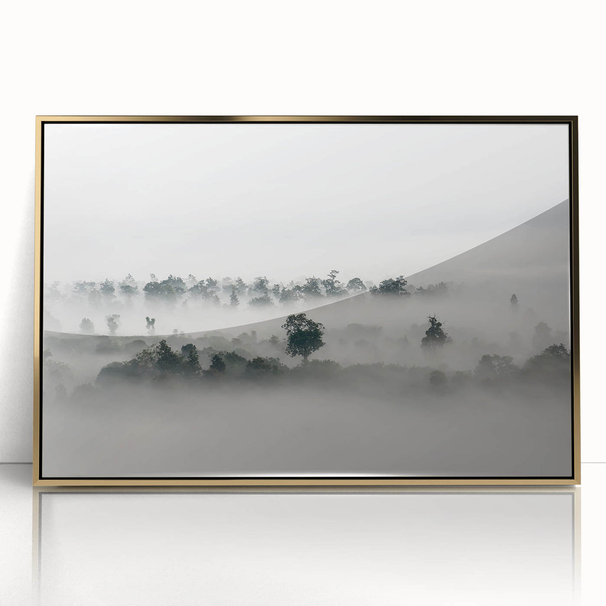 Mystical Foggy Forest - Fine Art Photography Wall Decor