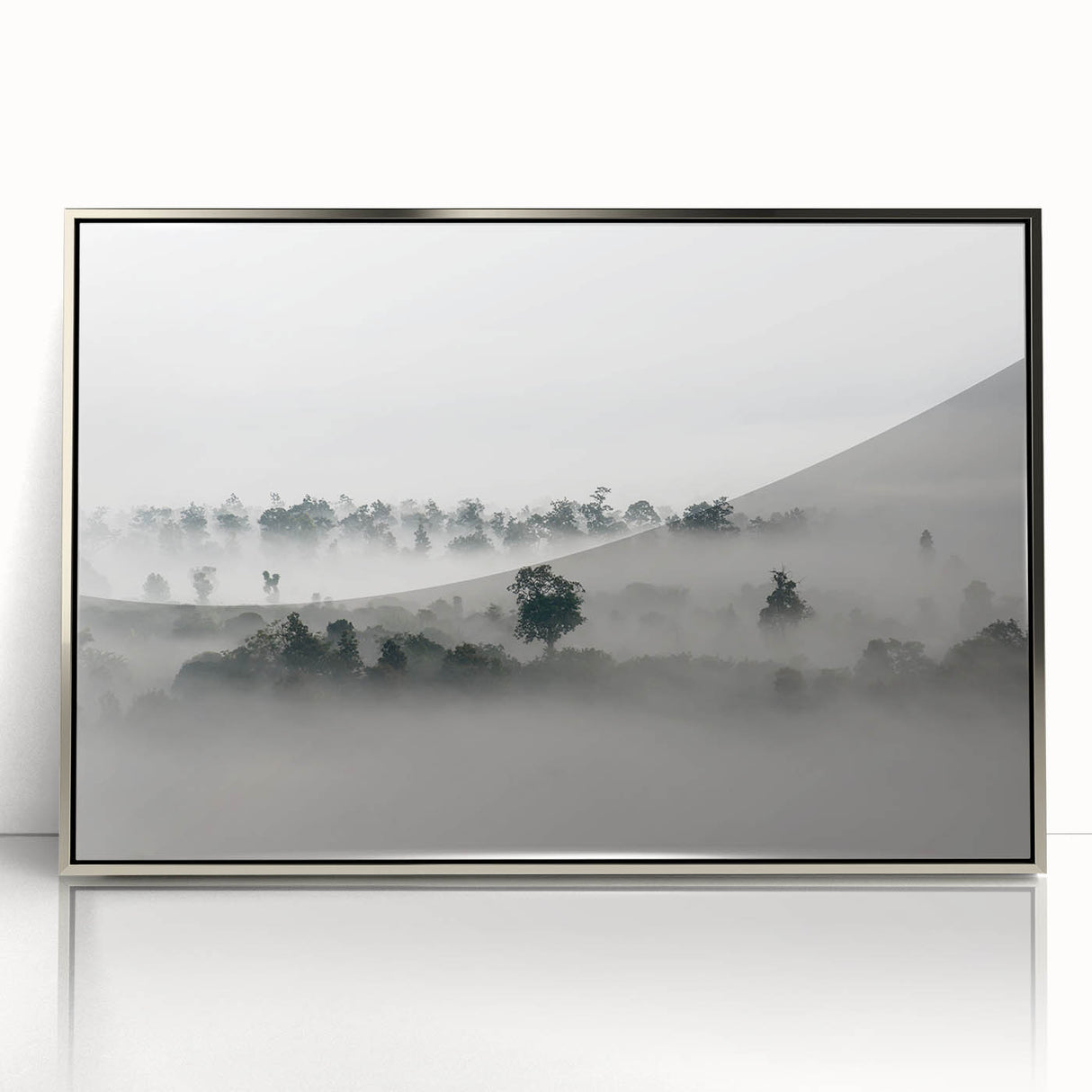 Mystical Foggy Forest - Fine Art Photography Wall Decor