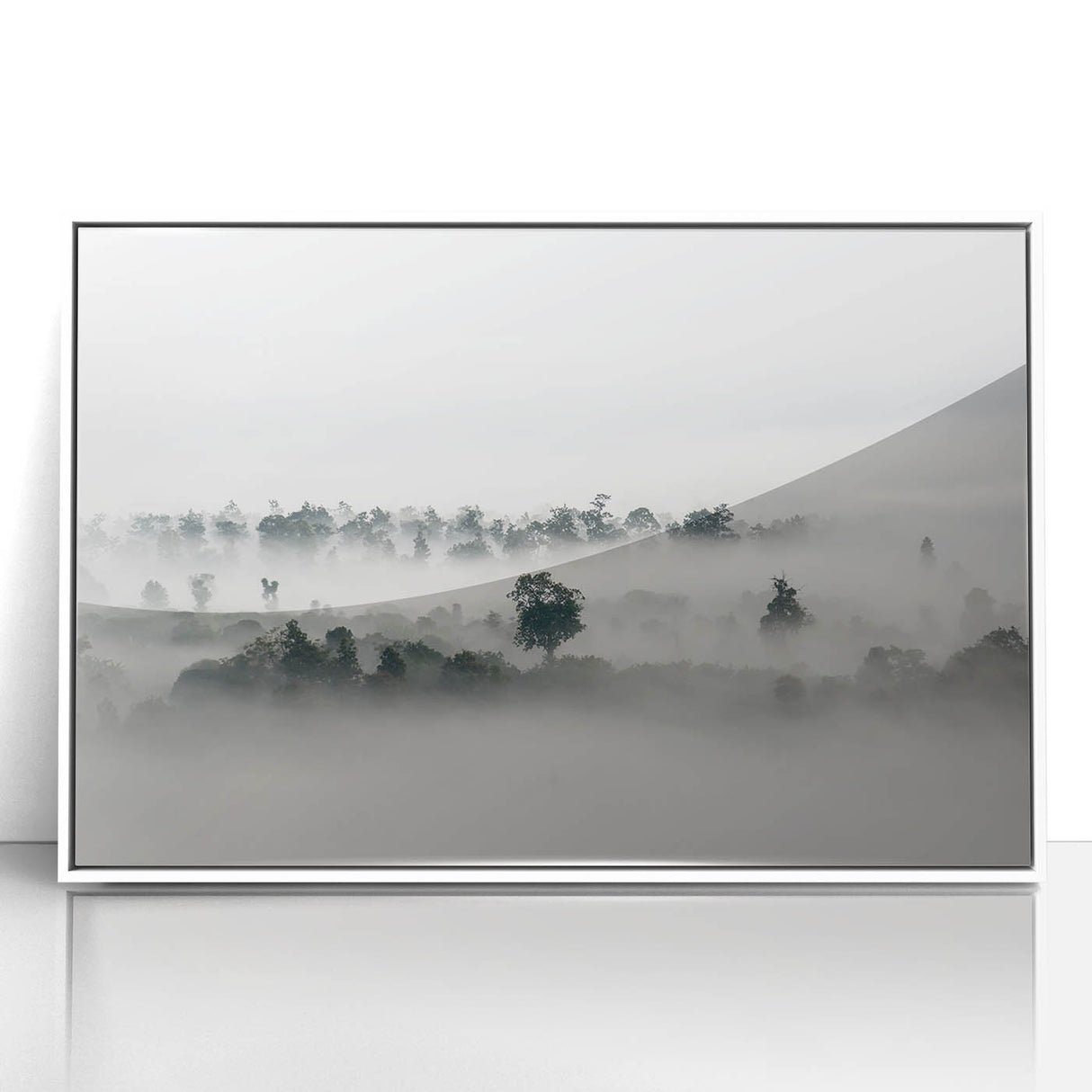 Mystical Foggy Forest - Fine Art Photography Wall Decor
