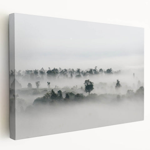 Mystical Foggy Forest - Fine Art Photography Wall Decor