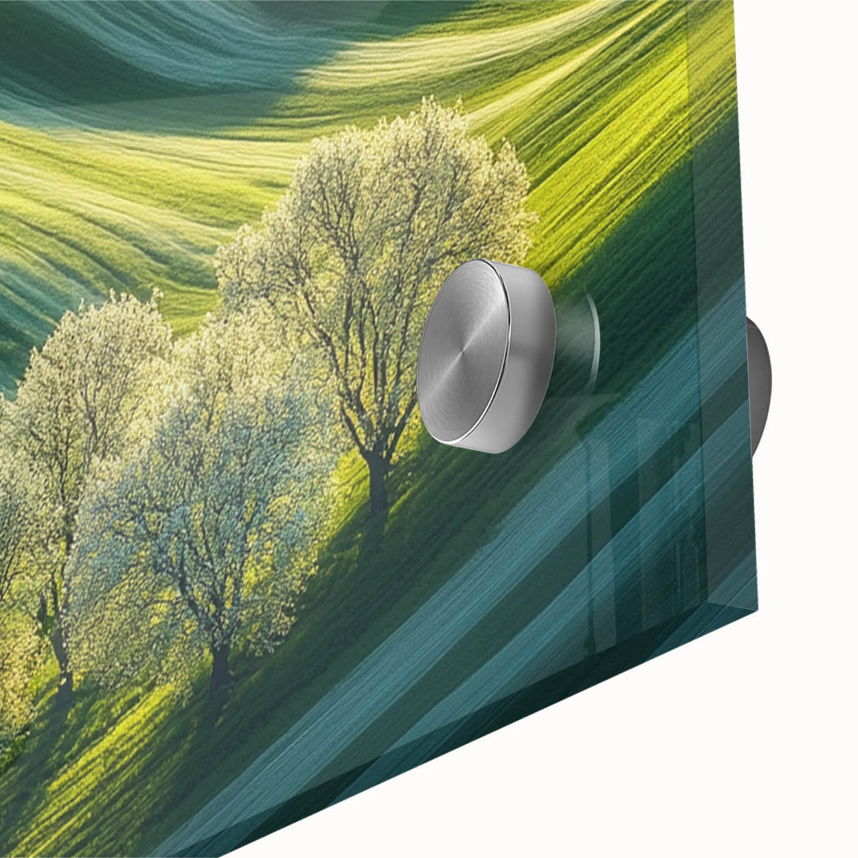 Rolling Green Hills & Blossoming Trees – Nature Art Prints