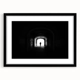 Contemporary City Wall Decor – Black & White Urban Art Print