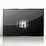 Contemporary City Wall Decor – Black & White Urban Art Print