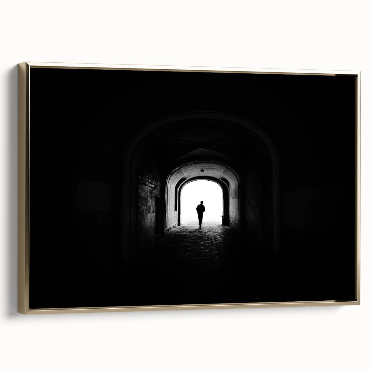 Contemporary City Wall Decor – Black & White Urban Art Print