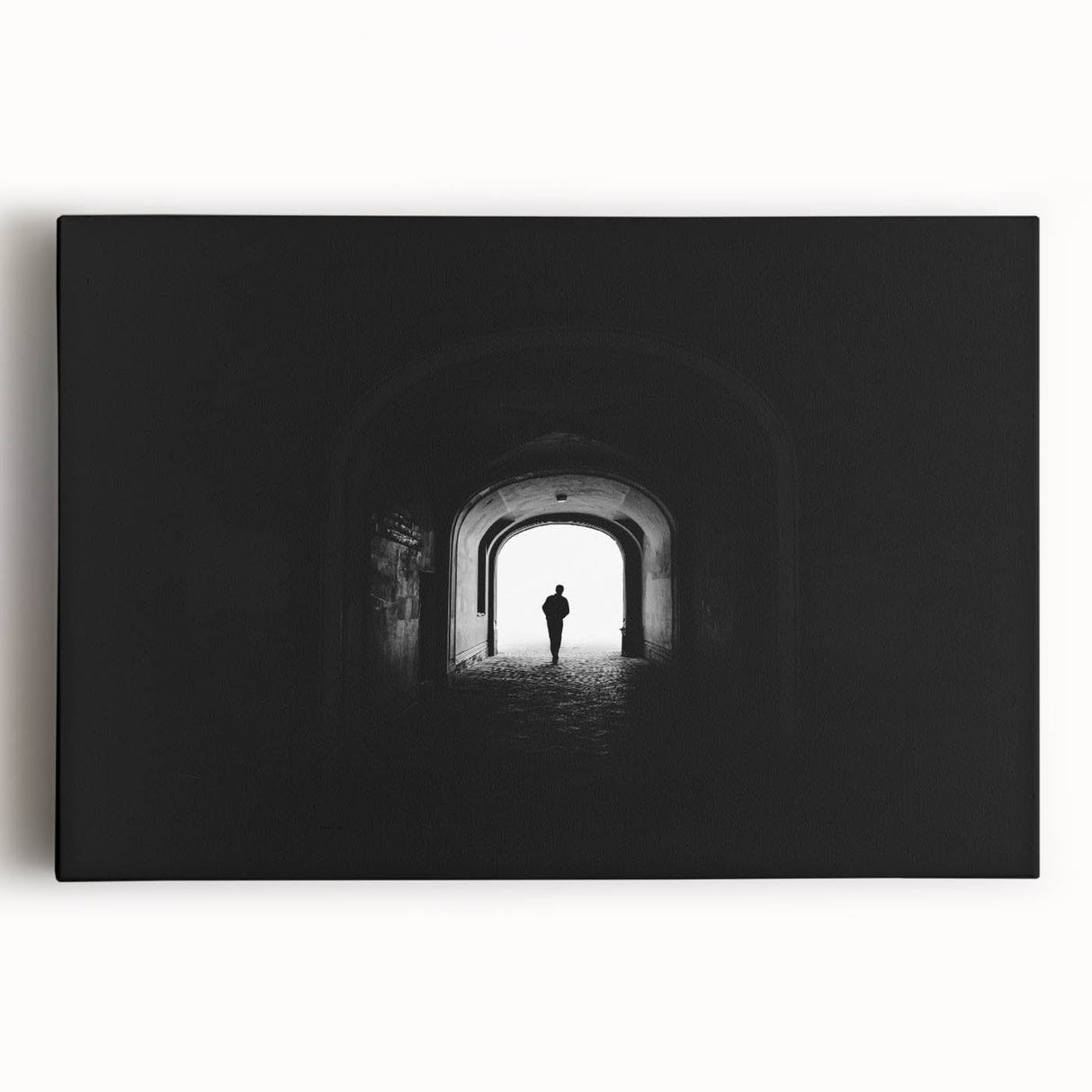 Contemporary City Wall Decor – Black & White Urban Art Print