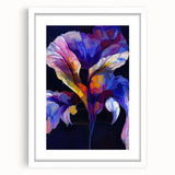 Abstract Fluid Canvas Art - Contemporary Fluid Art Pieces in Purple