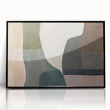 Layered Stillness – Earth Tone Art from Earthen Harmony Abstracts